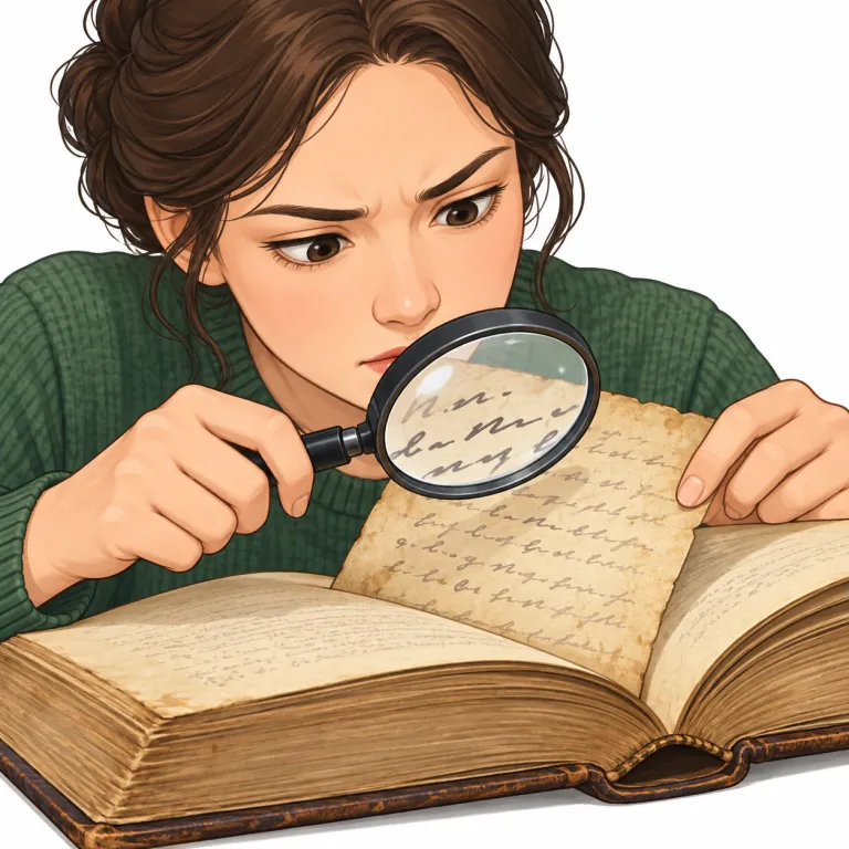 decipher（判読する・verb）の覚え方イラスト