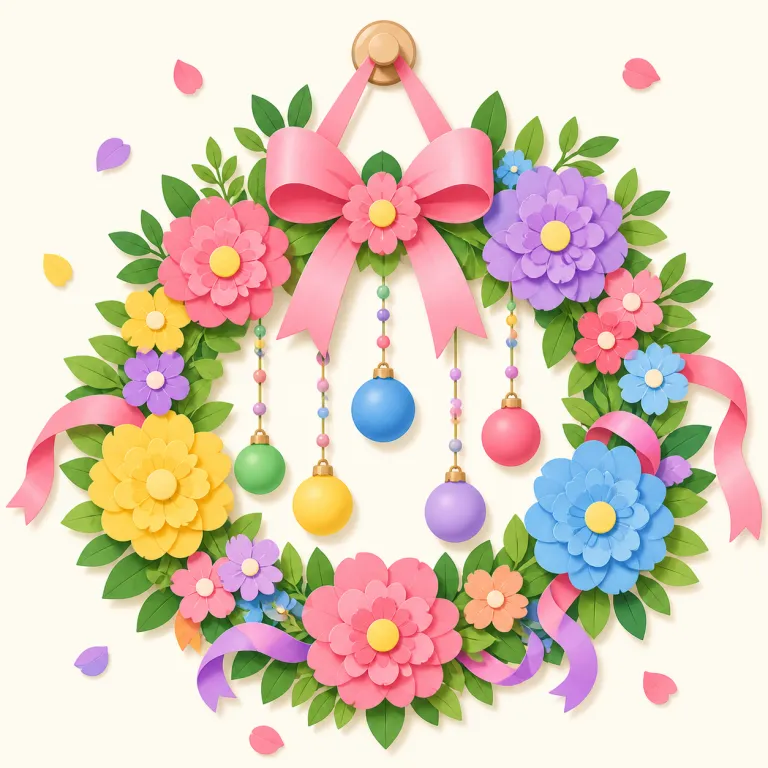 decoration（装飾・noun）の覚え方イラスト