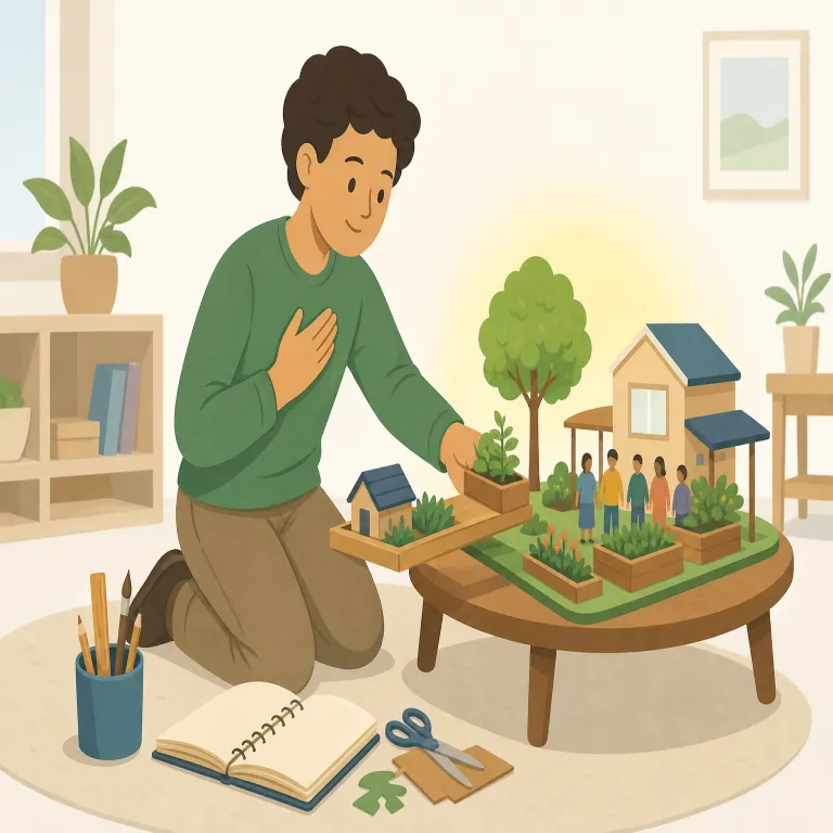 dedicate（捧げる・動詞）の覚え方イラスト — dedicate は de- で方向を定め、何かを特定の人・目的へ正式に向ける感覚で覚えるとよいです