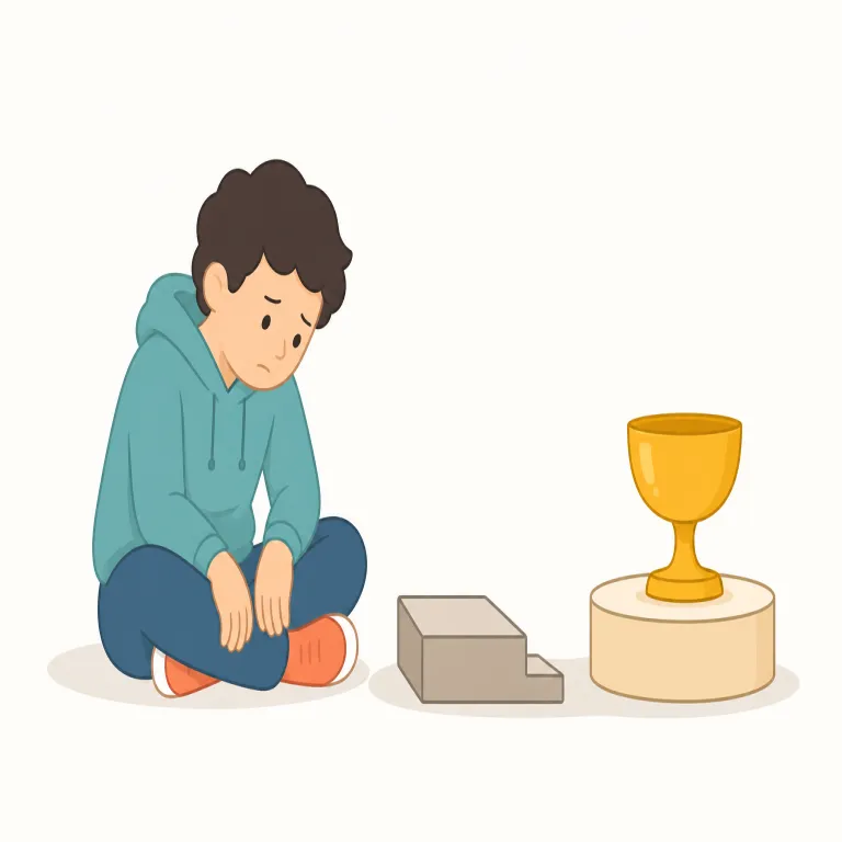 defeatism（敗北主義・名詞）の覚え方イラスト — まず defeat「負かす・敗北させる」が見えているかを確認し、そこに -ism「主義・考え方」が付いた形だと捉えると覚えやすいです