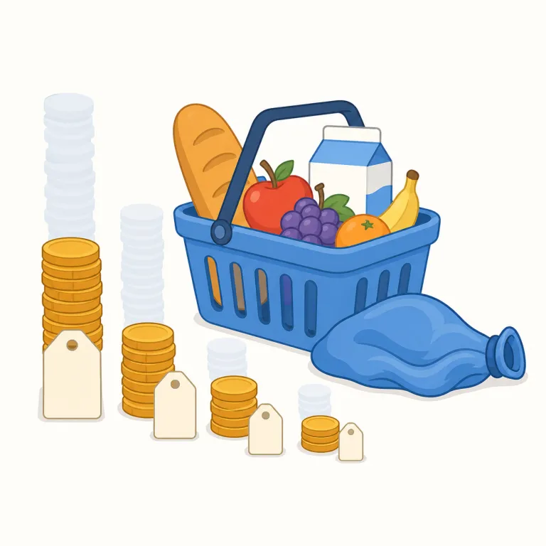 deflationの覚え方イラスト