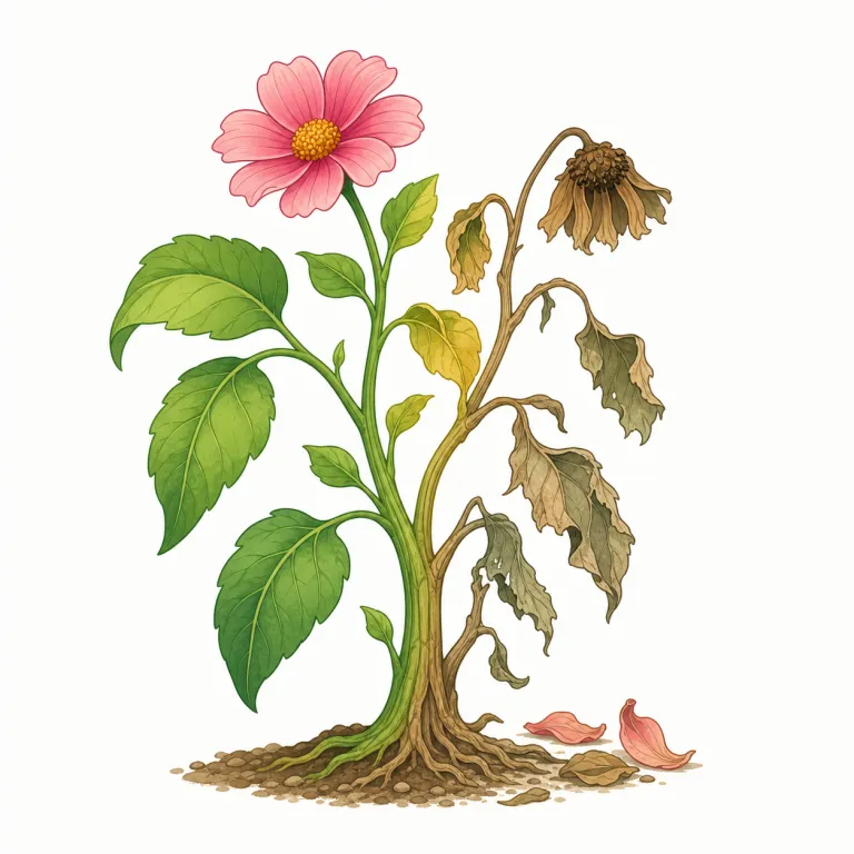 degeneration（衰退・名詞）の覚え方イラスト