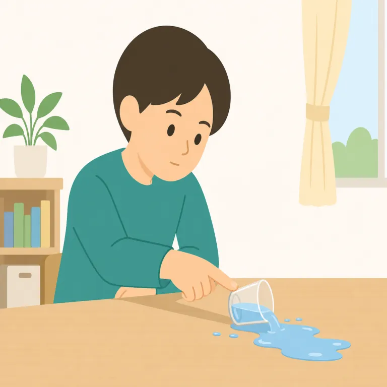 deliberately（意図的に・副詞）の覚え方イラスト — deliberately のこのエントリは「慎重に、ゆっくりと」という基本義ではなく、「意図的に、わざと」という意味です