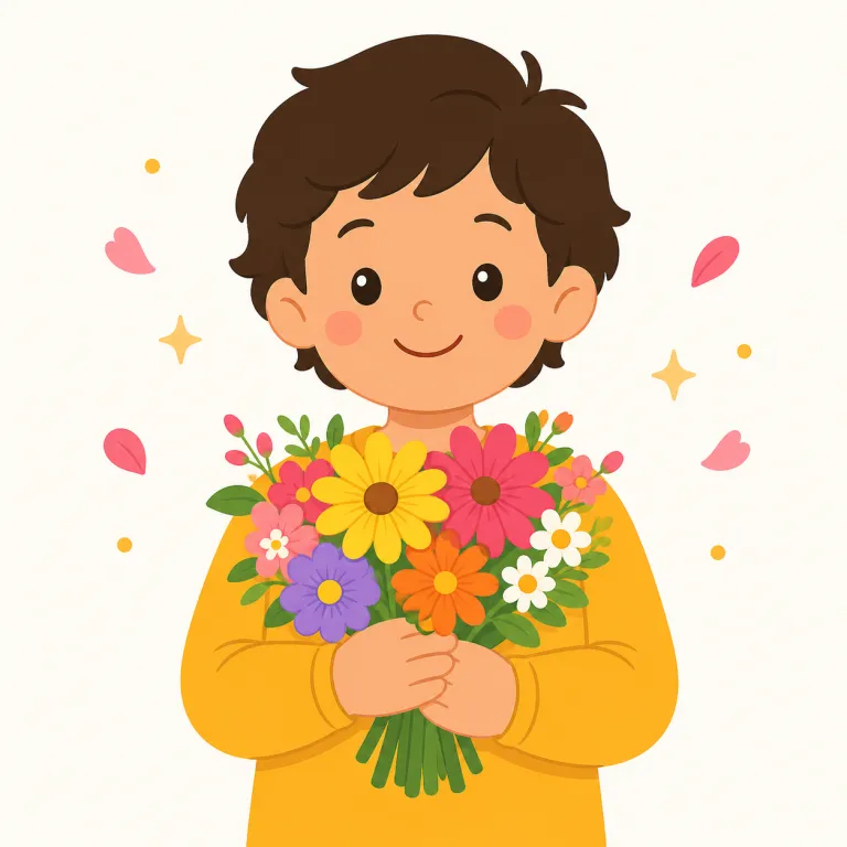delightful（楽しい、心地よい・形容詞）の覚え方イラスト — delight + -ful と見れば「喜びで満ちた」