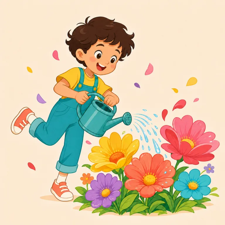 delightfully（楽しく・副詞）の覚え方イラスト — まず基礎の delight「大きな喜び」→ delightful「楽しい・魅力的な」→ delightfully「楽しく・魅力的に」という順でつなげると覚えやすいです