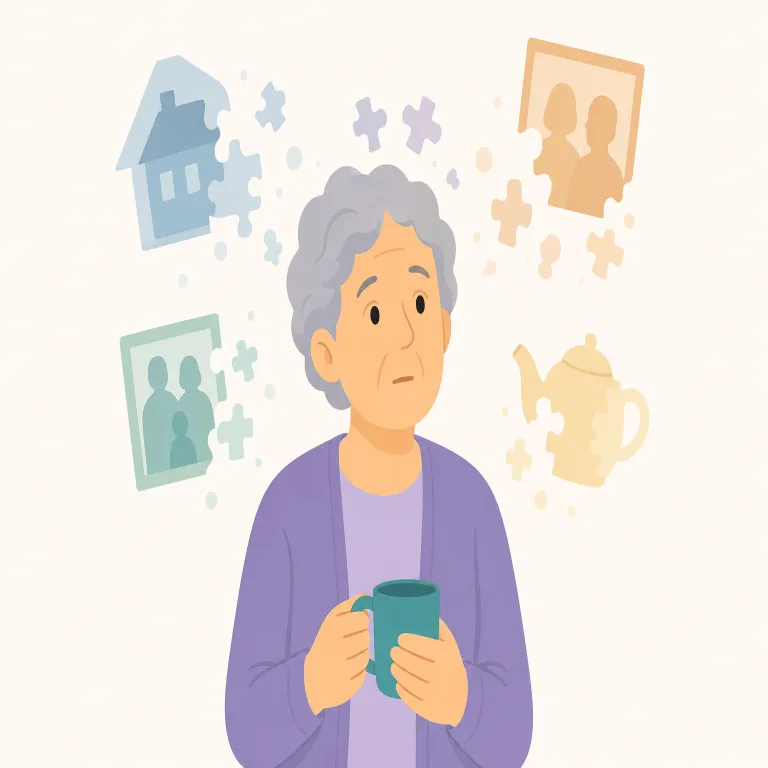 dementiaの覚え方イラスト