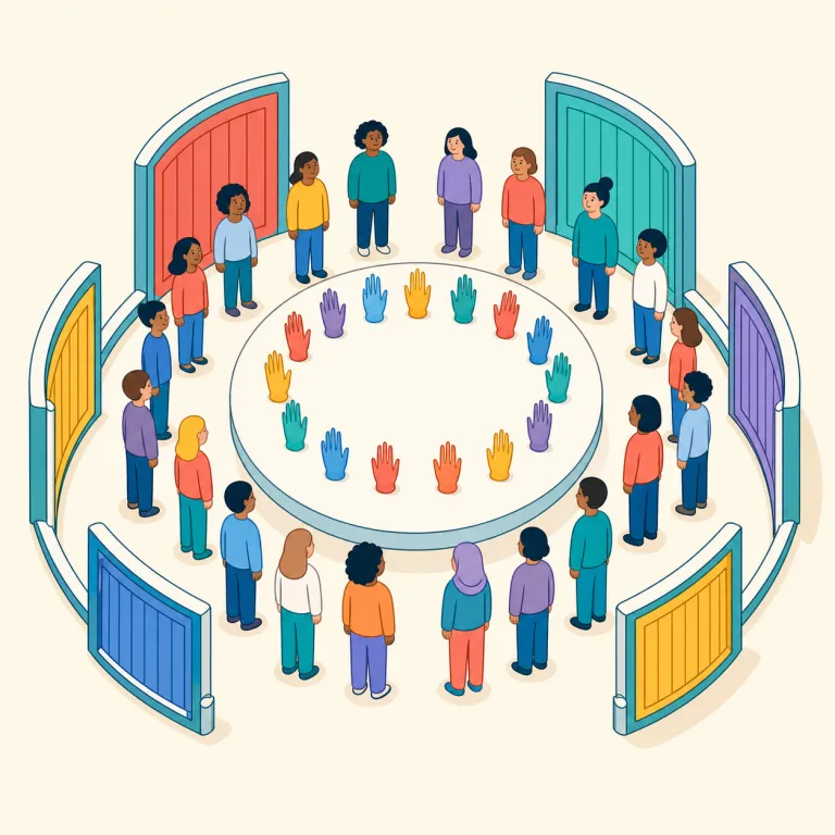 democratization（民主化・名詞）の覚え方イラスト — democracy（民主主義）が分かれば土台は十分です