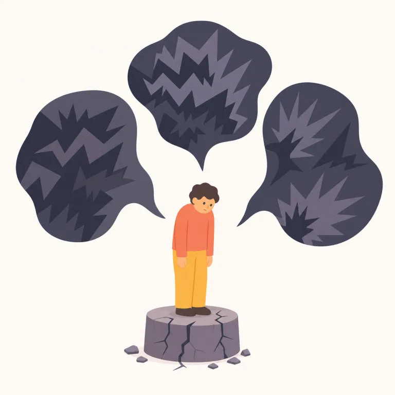 denigration（中傷・名詞）の覚え方イラスト — denigration は denigrate「けなす、名誉を傷つける」の名詞形で、de- を「下へ押し下げる」方向と考えると覚えやすいです