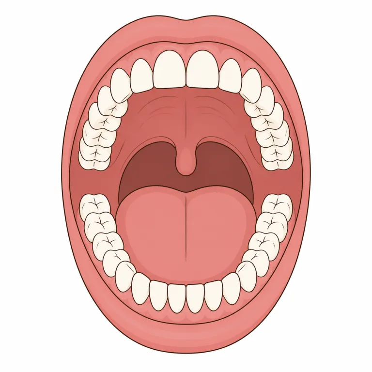 dentition（歯列・noun）の覚え方イラスト