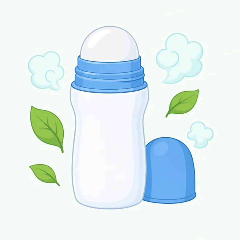 deodorant（消臭剤・名詞）の覚え方イラスト — まず中心にあるのは odor「におい」