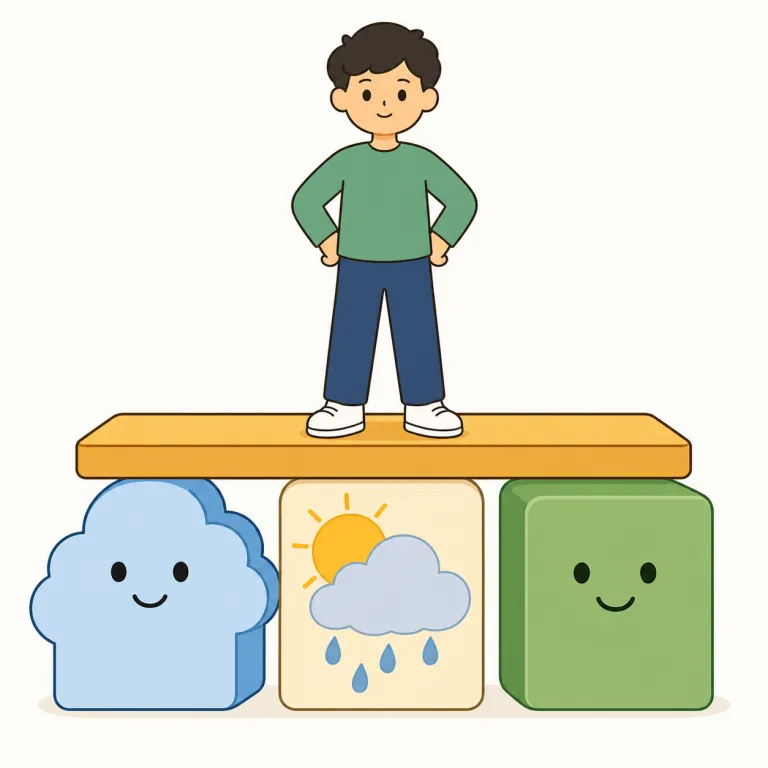 depend on（頼る、〜次第である・句動詞）の覚え方イラスト — depend on は on を含めて一まとまりで覚えるのが重要
