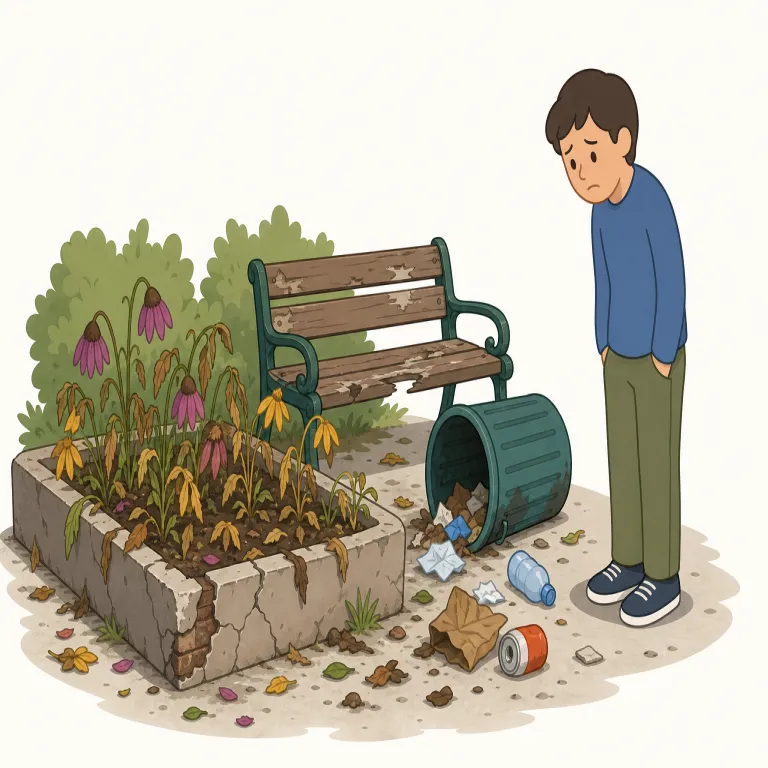 deplorable（劣悪な・adjective）の覚え方イラスト