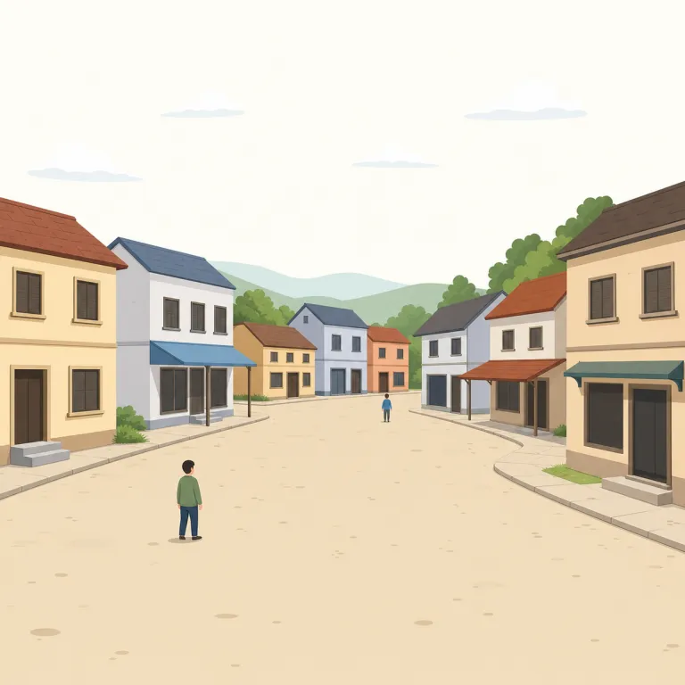 depopulated（過疎の・形容詞）の覚え方イラスト — populate / population を知っていれば覚えやすい語