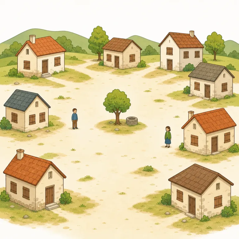 depopulation（過疎化・名詞）の覚え方イラスト — depopulation は population「人口」が見えていれば覚えやすい語です
