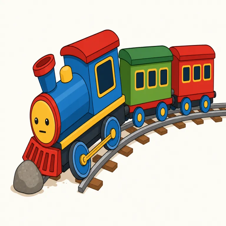 derailingの覚え方イラスト