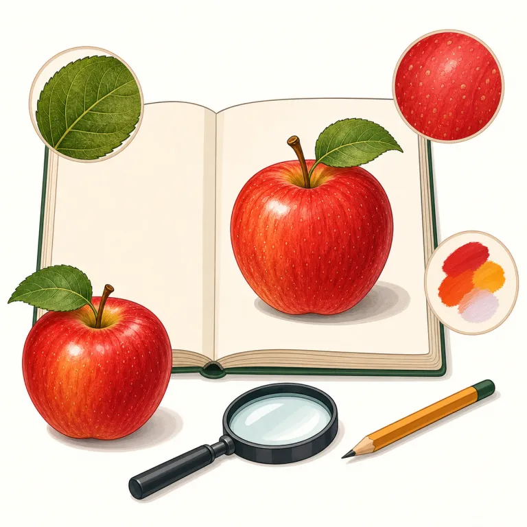 descriptive（描写的な、記述的な・形容詞）の覚え方イラスト — describe を知っていれば覚えやすい