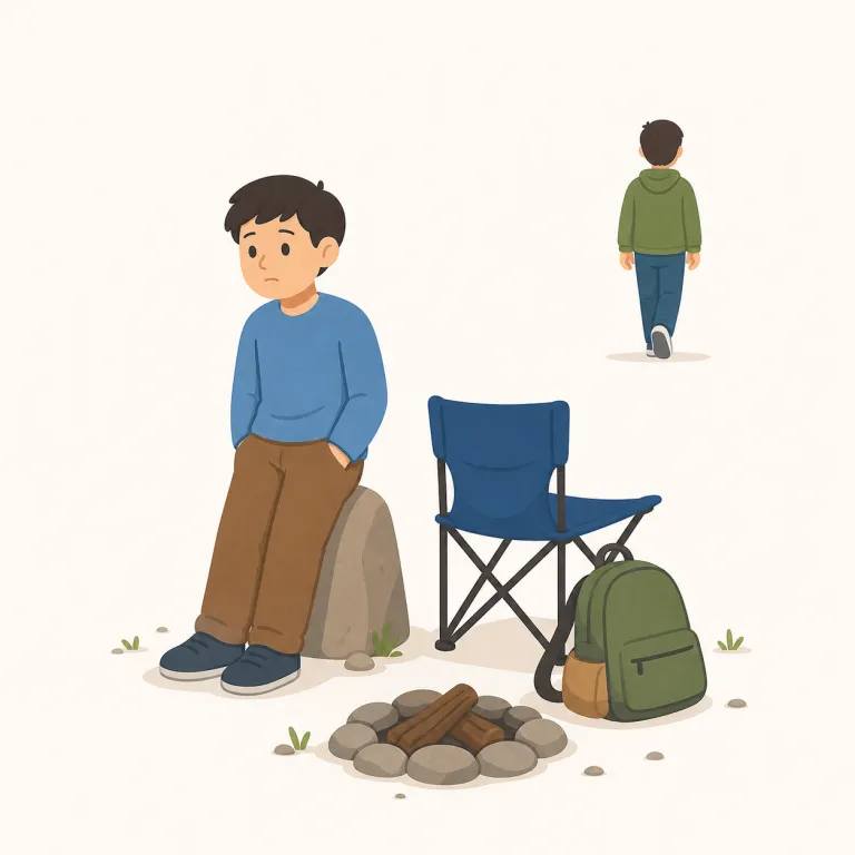 desertion（放棄、見捨てること・名詞）の覚え方イラスト — 「大切なものを置き去りにして去る」と考えると覚えやすいです