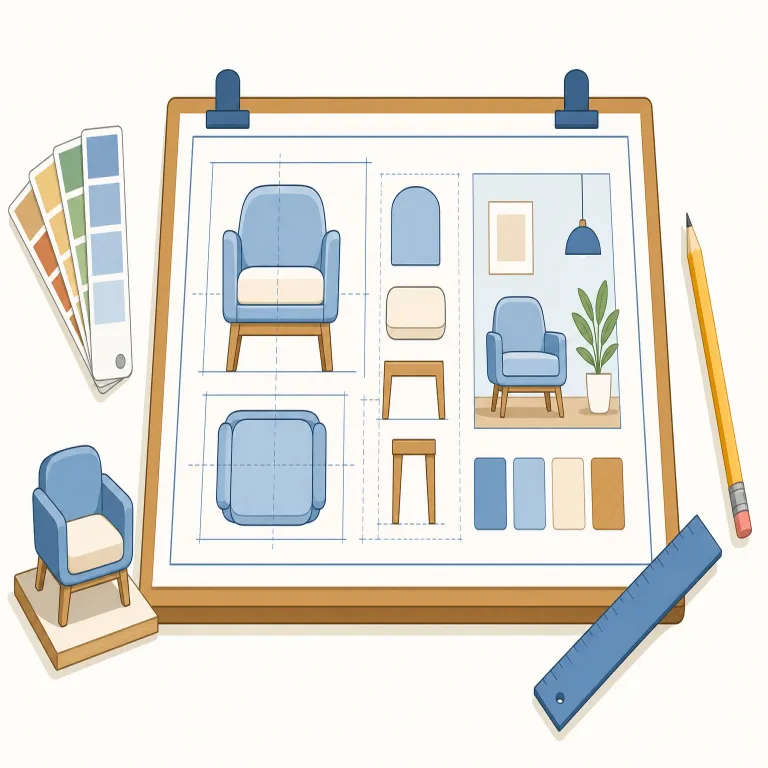 design（デザイン、設計・名詞）の覚え方イラスト — 名詞の design は「意図が形として見えるもの」と覚えるとよい