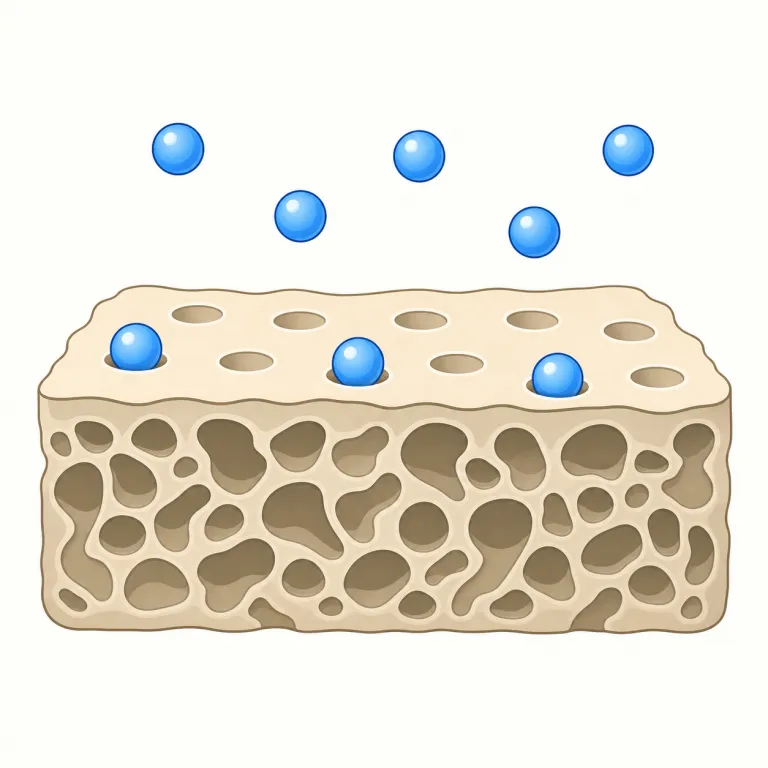 desorption（脱着・名詞）の覚え方イラスト — adsorption（吸着）とセットで覚えるのが最短です