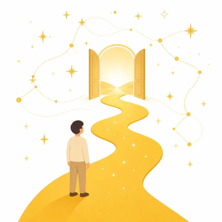 destiny（運命・名詞）の覚え方イラスト — まず destination を思い出すと覚えやすい語です