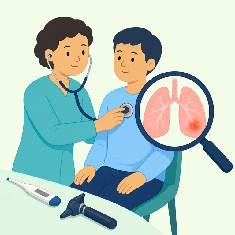 diagnostics（診断・名詞）の覚え方イラスト — まず diagnose（診断する）や diagnosis（診断）を知っているなら、その仲間の形だと覚えると入りやすいです