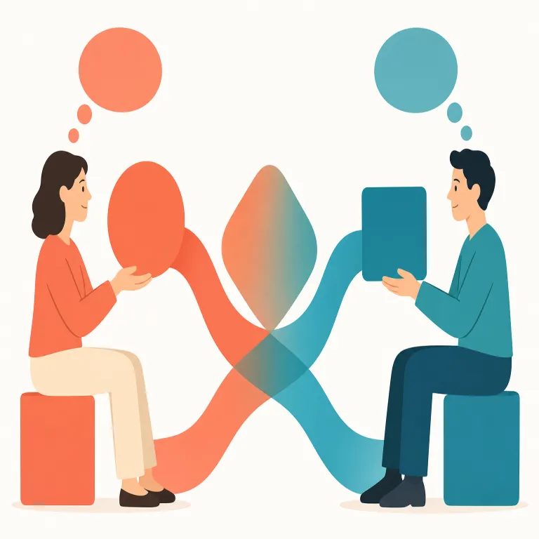 dialectical（弁証法的・形容詞）の覚え方イラスト — dialect を知っていると覚えやすい語