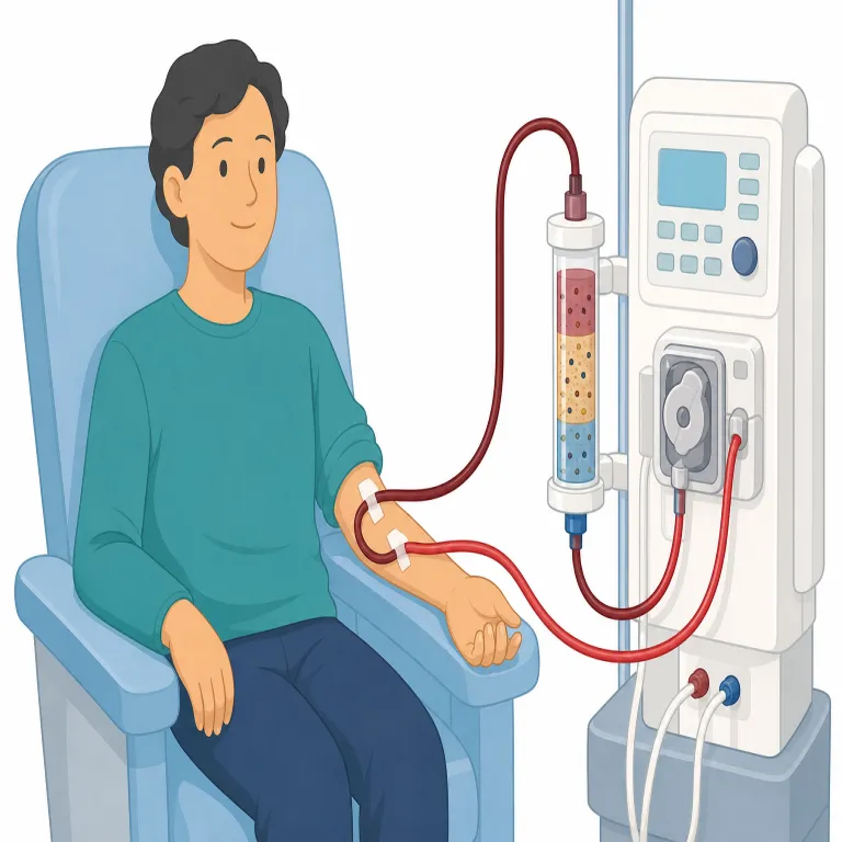 dialysisの覚え方イラスト