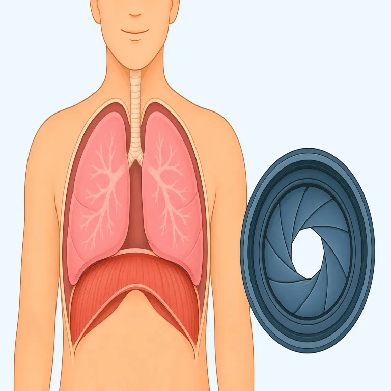 diaphragmの覚え方イラスト