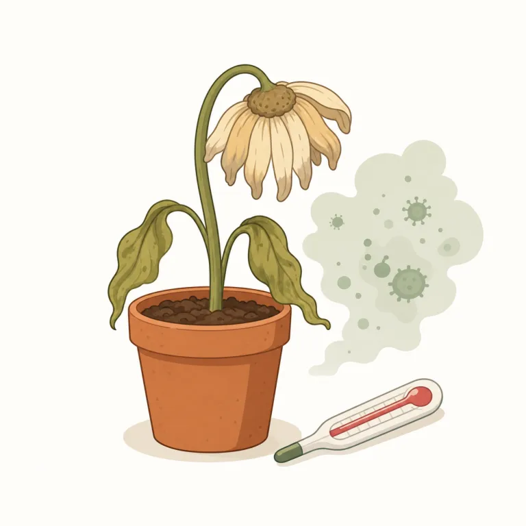 die of（〜で亡くなる・句動詞）の覚え方イラスト — die は基本動詞「死ぬ」なので、まずそこを軸に置く