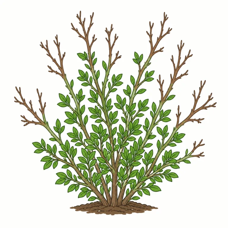 dieback（枯れ込み・noun）の覚え方イラスト