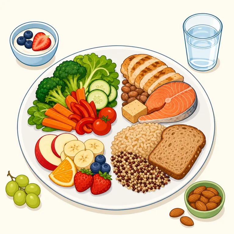 diet（食事、食生活・名詞）の覚え方イラスト — diet は名詞「ダイエット」をそのまま動詞にした形だと考えると覚えやすいです