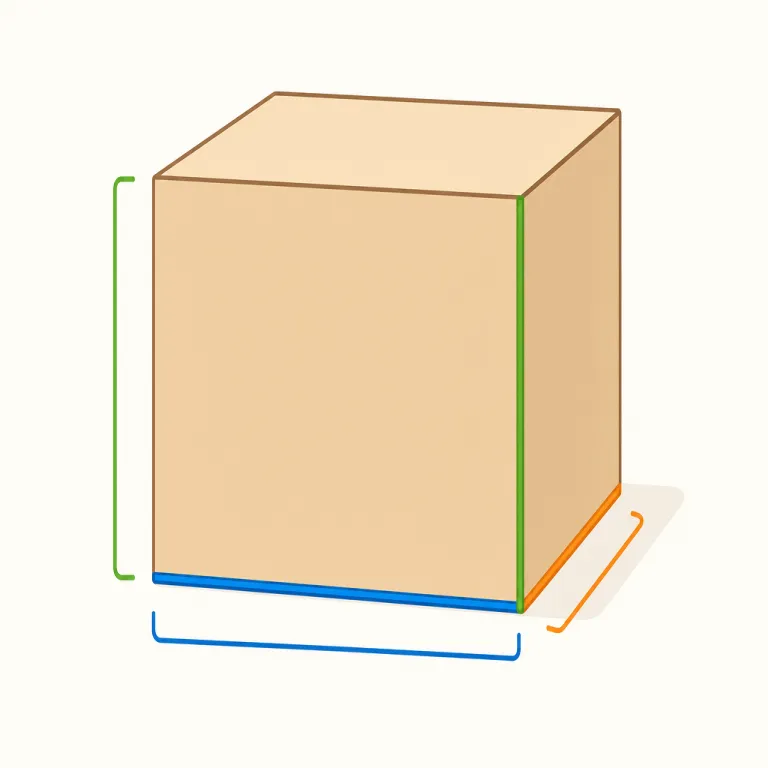 dimension（寸法・名詞）の覚え方イラスト — このレコードでは「測って合うか」を判断する場面で覚えるとよいです