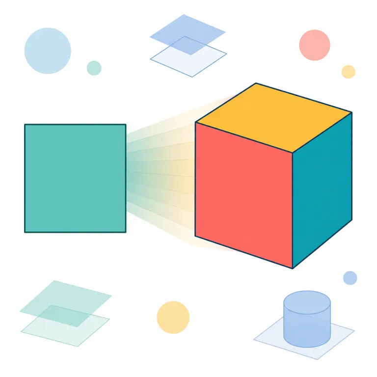 dimensionalの覚え方イラスト