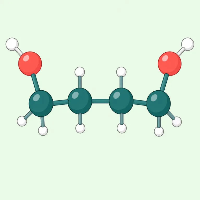 diol（二価アルコール・名詞）の覚え方イラスト — diol は di- と -ol に分けると覚えやすい語です