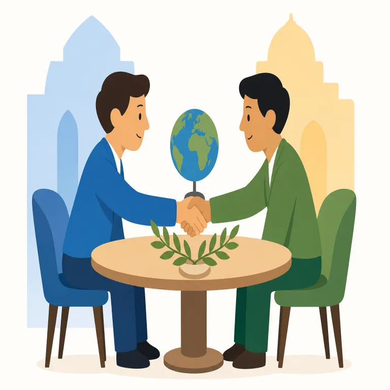 diplomacyの覚え方イラスト