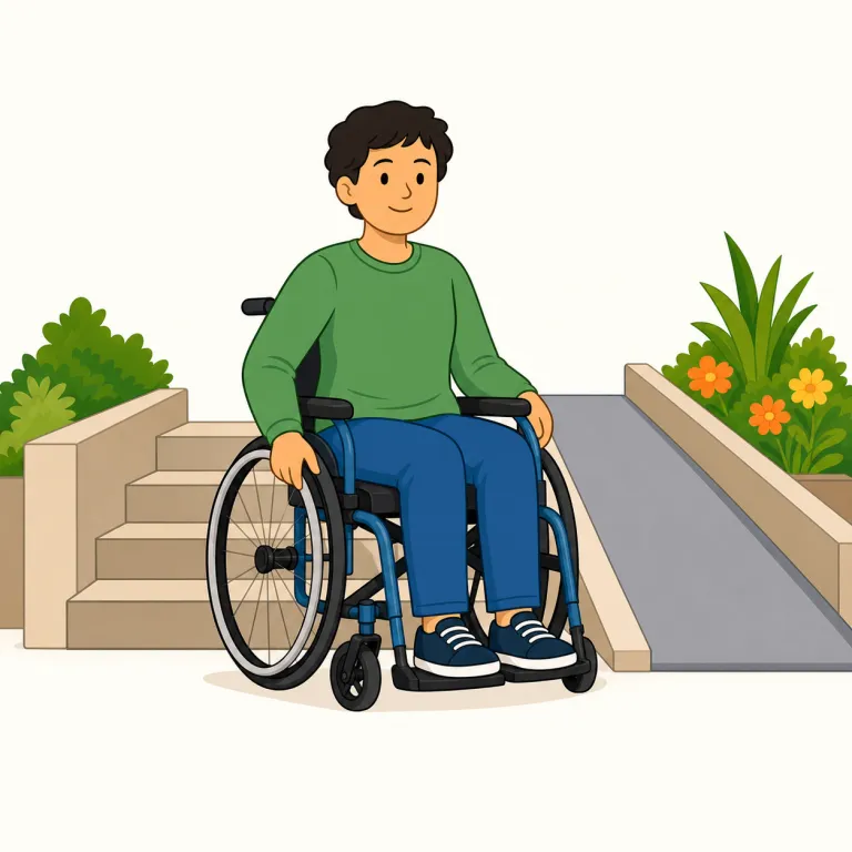 disability（障害・名詞）の覚え方イラスト — このエントリの disability は、身体・精神・学習などの機能に制限がある「障害」を表します