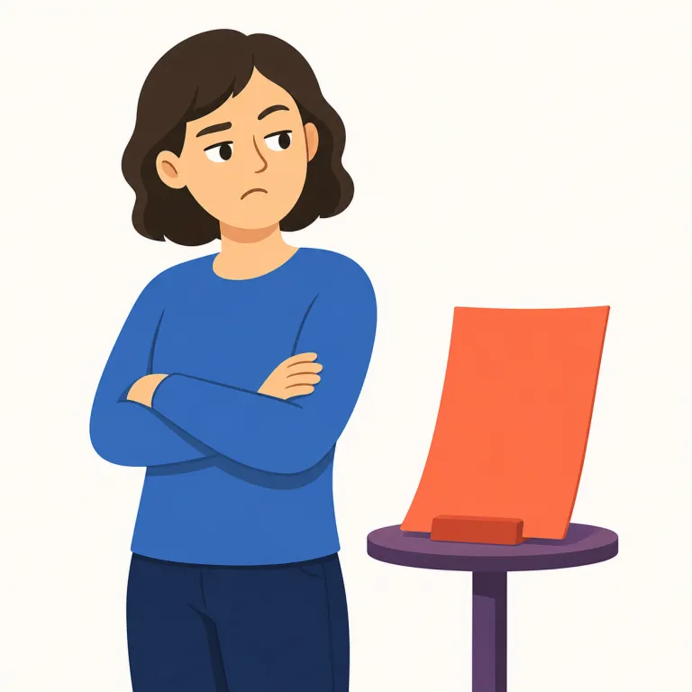 disapproval（不賛成・名詞）の覚え方イラスト — このエントリでは、disapproval を「正式な不承認」ではなく、意見や行動に対して好ましくない、賛成できないという態度として覚えます