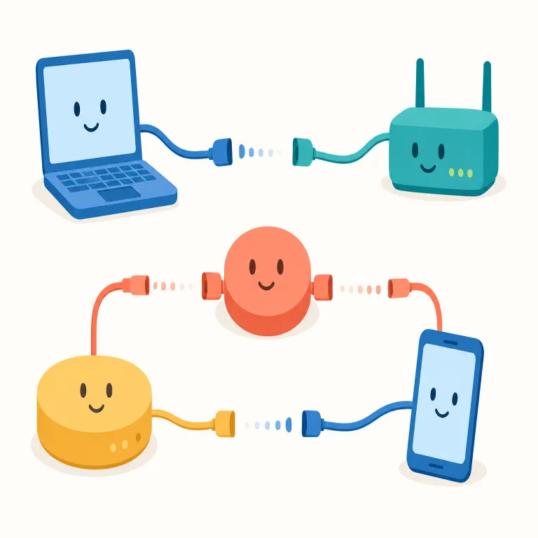 disconnectionsの覚え方イラスト