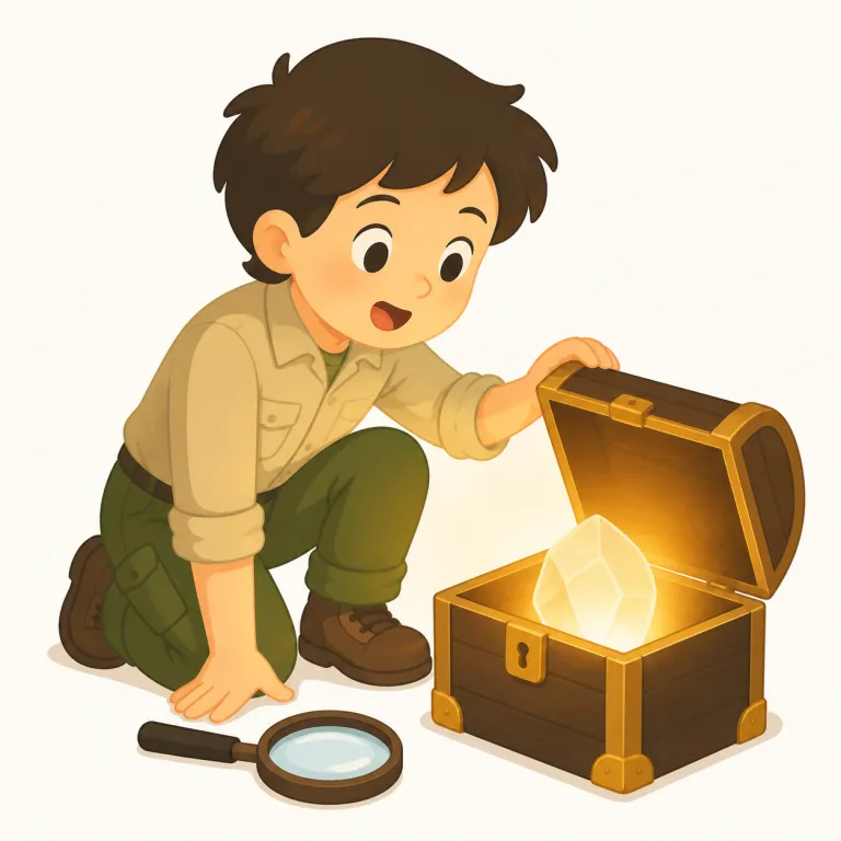 discovery（発見・名詞）の覚え方イラスト — まず discover（発見する）を知っていれば、その名詞形が discovery