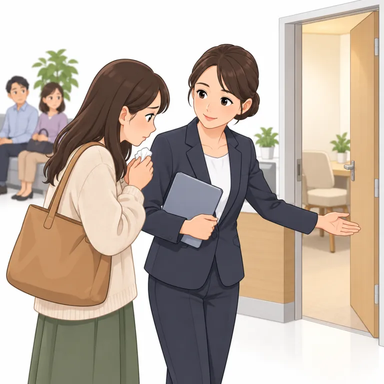 discretion（分別、慎重さ・noun）の覚え方イラスト