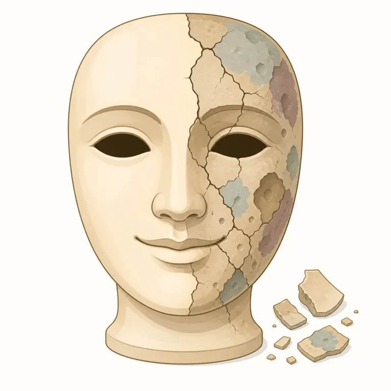disfigurement（醜化・名詞）の覚え方イラスト — figure は「姿・形・外見」を表す語として覚えると入りやすいです