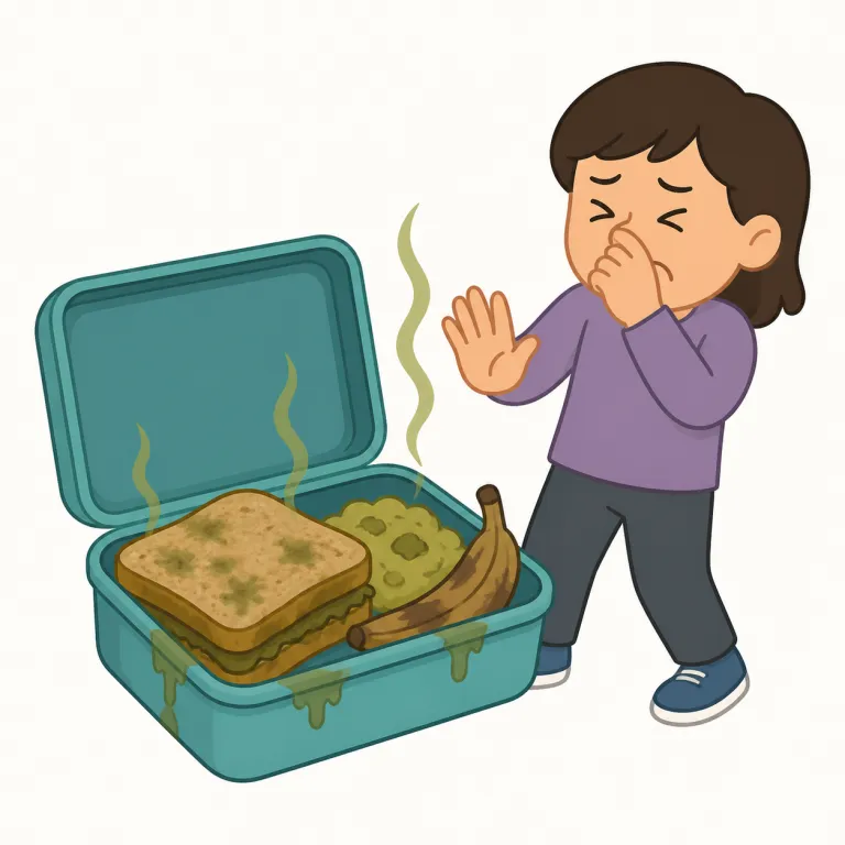 disgusting（不快な、嫌悪感を与える・形容詞）の覚え方イラスト — disgusting は disgust と disgusted を対で覚えると定着しやすいです