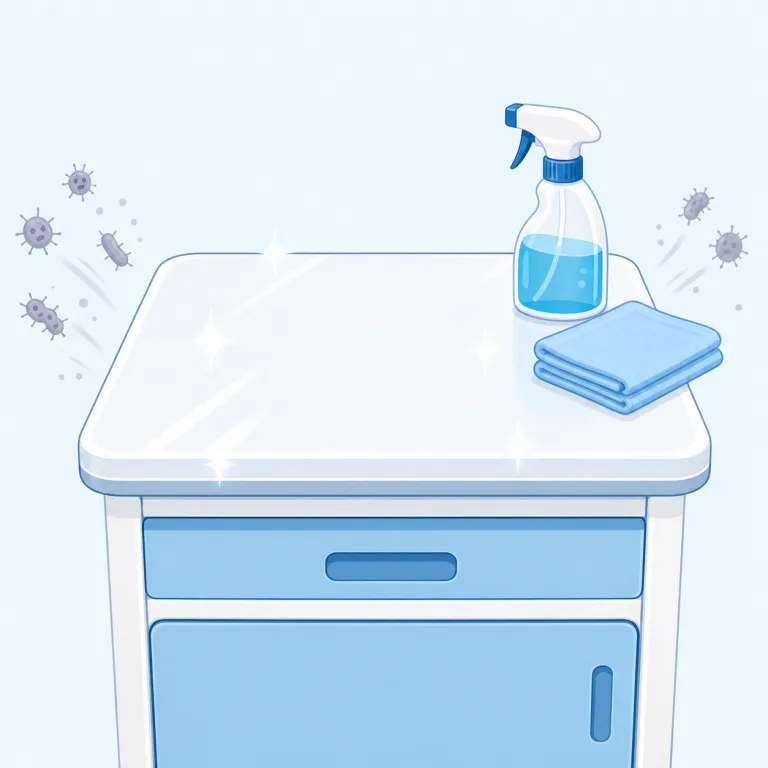 disinfectedの覚え方イラスト