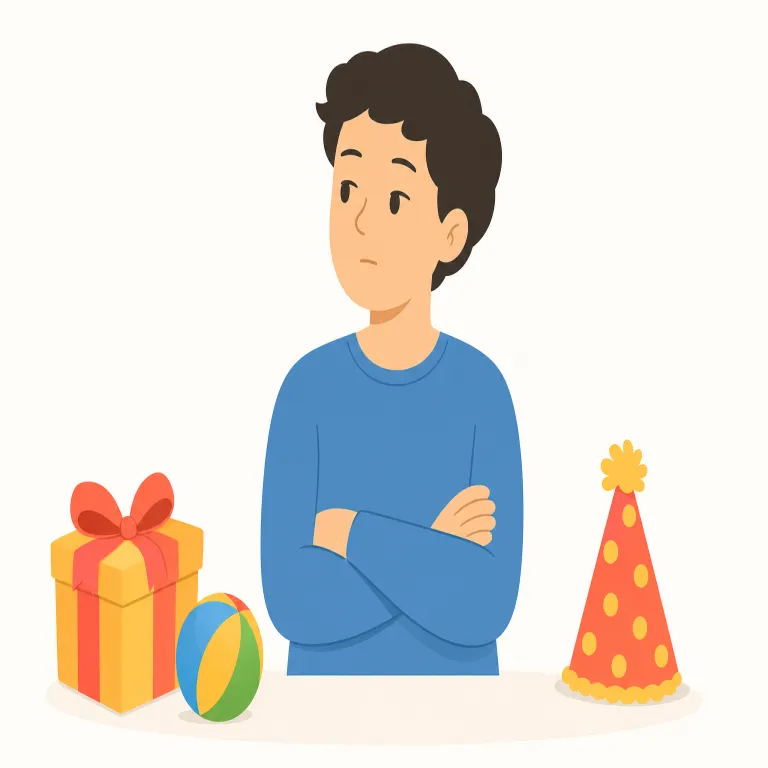 disinterested（無関心な・adjective）の覚え方イラスト