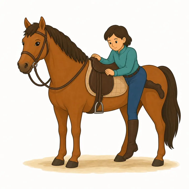 dismount（下馬・noun）の覚え方イラスト