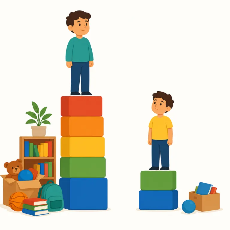 disparity（格差・名詞）の覚え方イラスト — disparity は parity（同等・対等）を知っていると覚えやすい語
