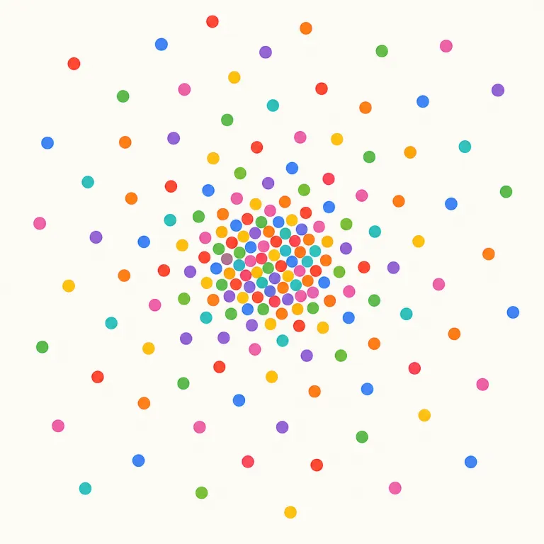 dispersion（分散・名詞）の覚え方イラスト — disperse の名詞形として覚えると定着しやすい語です