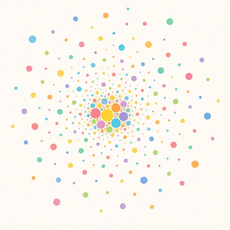 dispersive（分散性の・形容詞）の覚え方イラスト — この意味の dispersive は、物理や波動の文脈で「媒体や材料が波長ごとに異なる進み方をさせる性質」を表す専門的な形容詞です
