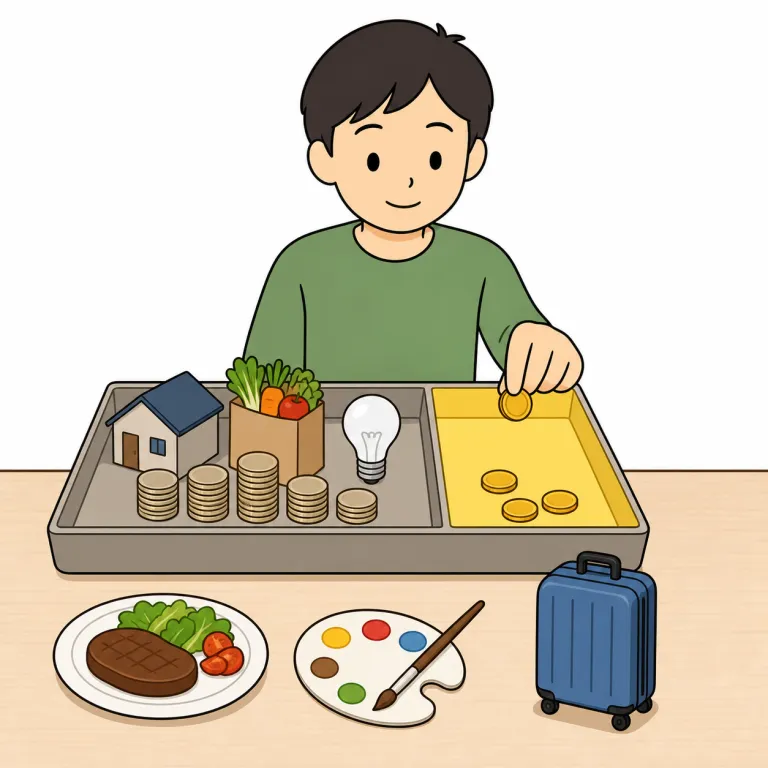 disposable（自由に使える・adjective）の覚え方イラスト