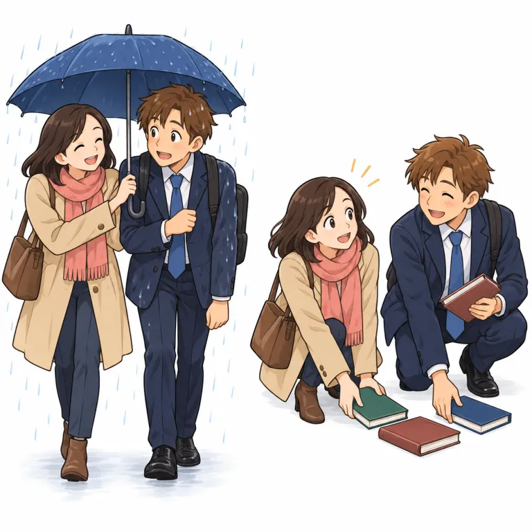 dispose（傾かせる・動詞）の覚え方イラスト